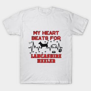 Lancashire Heeler - Heart Beat T-Shirt